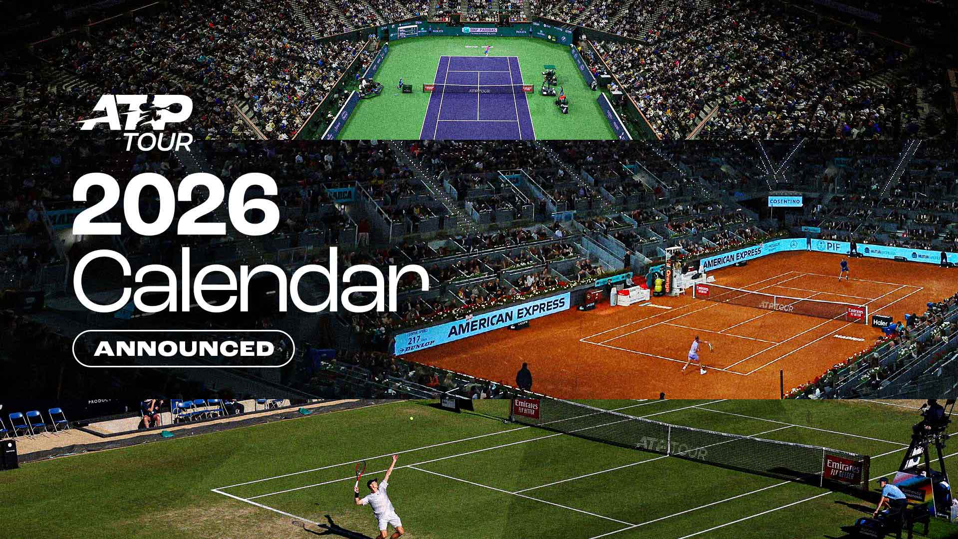 2026 ATP Tour Calendar